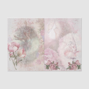 Papel De Seda Design Romântico Ballerina Série 2