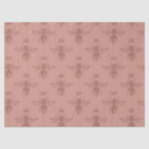 Design Série Abelha em Rosa Dourado 18