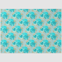 Design Série Aqua e Dourado 16