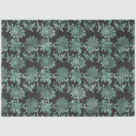 Papel De Seda Design Série Aqua e Prata 16