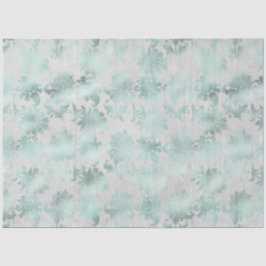 Papel De Seda Design Série Aqua e Prata 18