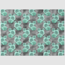 Papel De Seda Design Série Aqua e Prata 4