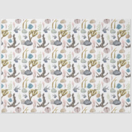 Papel de Seda Design Série Vida Marinha 10
