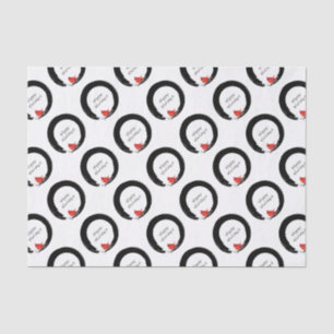 Papel De Seda Designs de Natal Zen