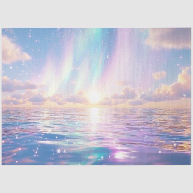 Papel De Seda Desligamento Captivando Raios Cósmicos de Cena Ter (Frente )