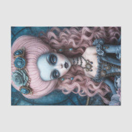 Papel De Seda Desligamento da Antionette Creepy Marie Antionette