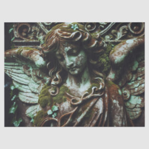 Papel De Seda Desligamento da escultura Patina Angel