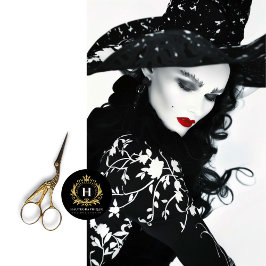 Papel De Seda Desligamento da Moda Gótica