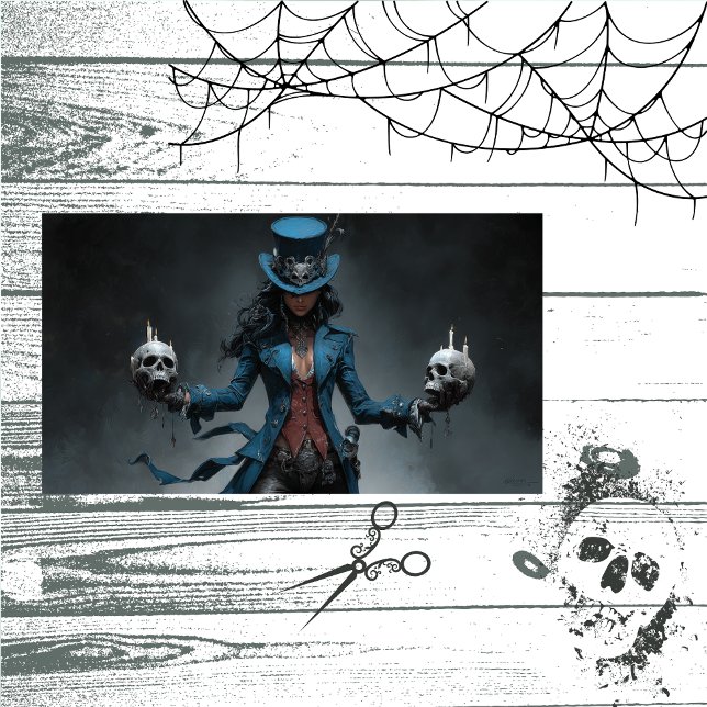 Papel De Seda Desligamento da Mulher Gótica (Criador carregado)