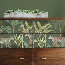 Desligamento da selva de leopardo tropical