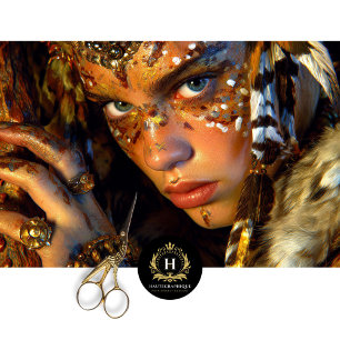 Papel De Seda Desligamento da Terra do Guerreiro Cavewoman pré-h