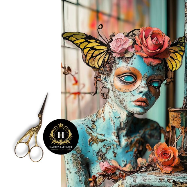 Papel De Seda Desligamento das Asas da Borboleta Fantasy Gothyla (Criador carregado)