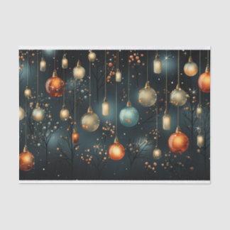 Papel De Seda Desligamento das luzes de Natal