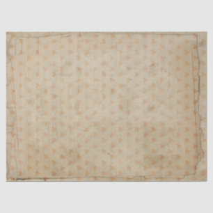 Papel De Seda Desligamento de Corações Vintage