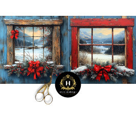 Papel De Seda Desligamento de Janelas Russo de Cena de natais vi