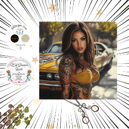 Papel De Seda Desligamento de músculo nostálgico Carro Lindas Mu