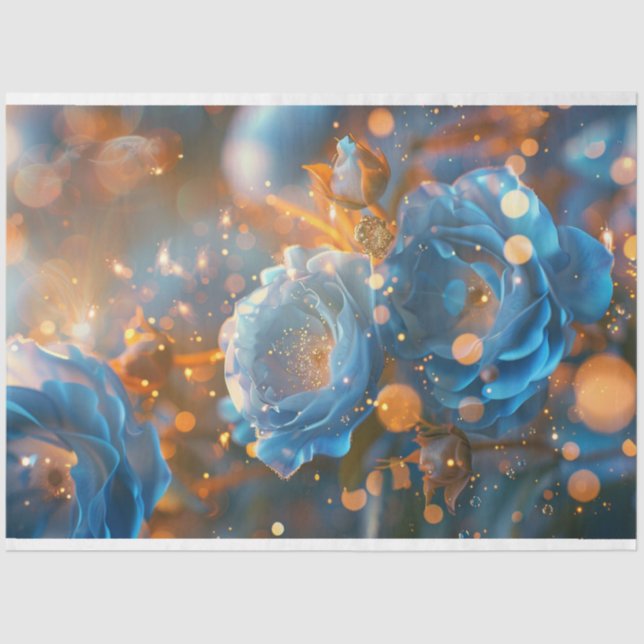 Papel De Seda Desligamento de Sangue Beijado (Frente )