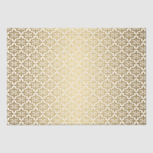 Papel De Seda Desligamento de Vintage Elegante brilhando em Dour