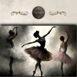 Papel De Seda Desligamento do Abstrato de Cream Brown Pink Balle