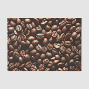 Papel De Seda Desligamento do padrão do compartimento de café