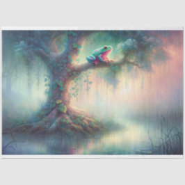 Papel De Seda Desligamento do sapo Swamp