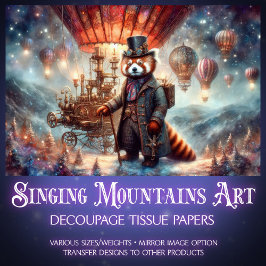 Papel De Seda Desligamento Mecânico da Viagem de Panda Vermelha 