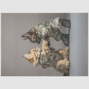 Papel De Seda Desligar Cachorro Uniforme de Seguradoras