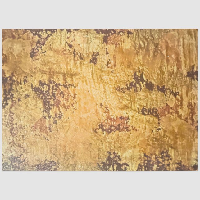 Papel De Seda Desligar Faux Rustic Finalizado Para Artesanato E  (Frente )