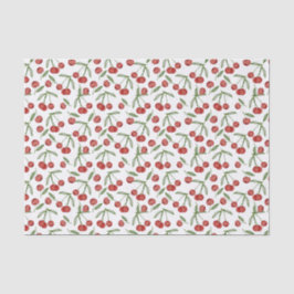 Papel De Seda Desligar Festa de aniversário de Cerejas