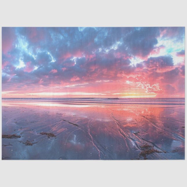 Papel De Seda Desligar Foto Pensacola Beach Flórida (Frente )