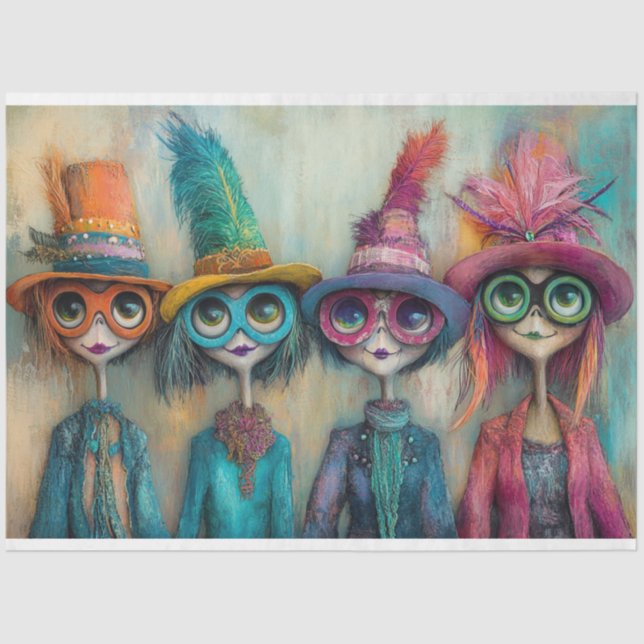 Papel De Seda Desligar Mães de Clube de Chenal Quimical 1 (Frente )