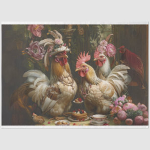 Papel De Seda Desligar Pintinhos de Vintage do Southern Bell