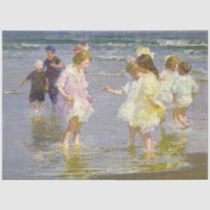 Papel De Seda Desnupage do Trabalho de arte de praia Edward Pott