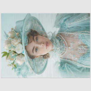 Papel De Seda Desnupage Vintage Lady of French Era Fashion