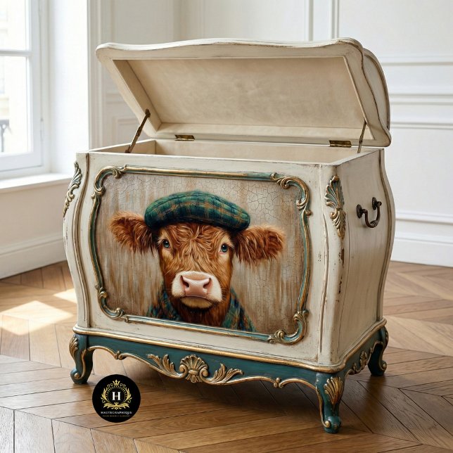 Papel De Seda Desnute de fazenda de Boho Russo em Highland Irlan (Criador carregado)