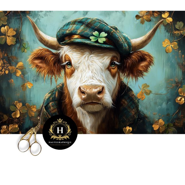 Papel De Seda Desnute de fazenda de Boho Russo em Highland Irlan (Criador carregado)