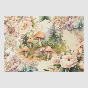 Papel De Seda Desocupação de áreas de floresta, flora e fauna