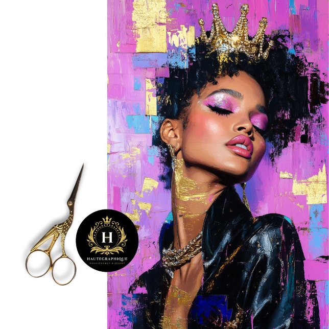 Papel De Seda Desoupage da Rainha Feminista (Criador carregado)