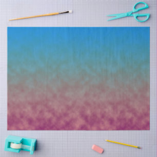 Papel De Seda Desvanecimento Celestial
