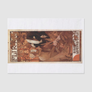 Papel De Seda Desvinculação de arte Vintage Mucha