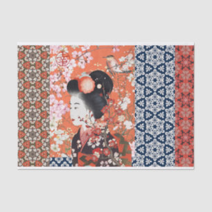 Papel De Seda Desvinculação de estilo japonês