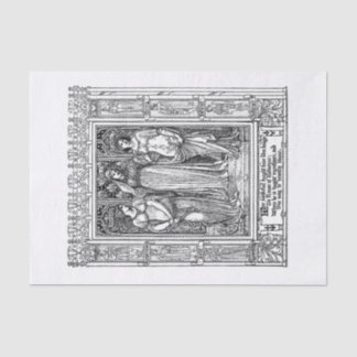 Papel De Seda Desvinculação de mulheres medievais