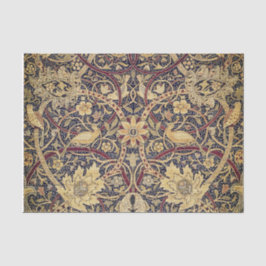 Papel De Seda Detalhe do tapete William Morris Bullerswood