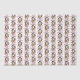 Papel De Seda "Detetive Sloth" Sloth Private Eye