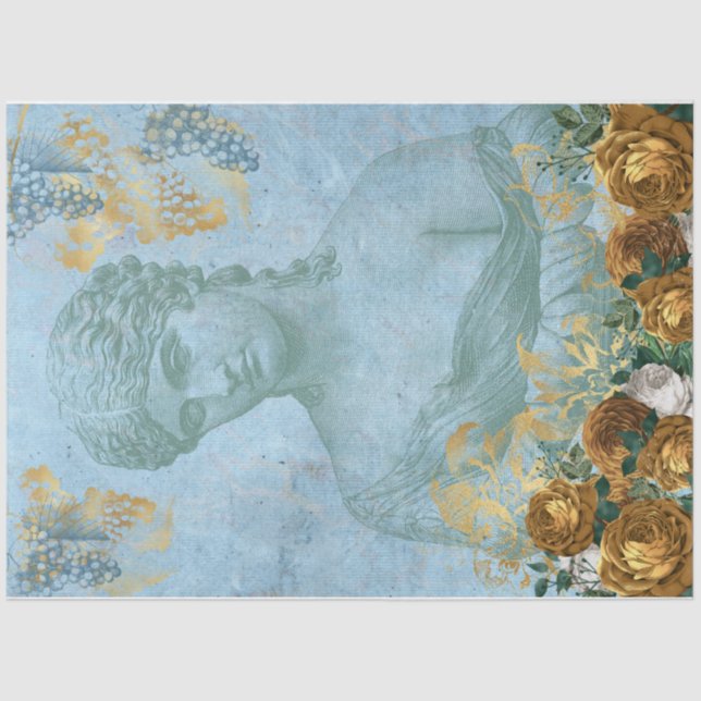 Papel De Seda Deusa ouro (Frente )