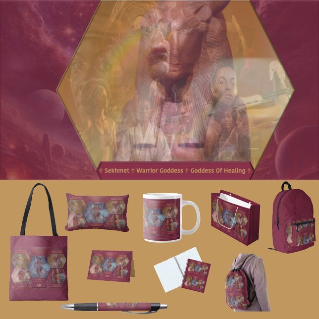 Papel De Seda Deuses e Deusas do Ar (Get the full “Gods + Goddesses Of Air” collection at:  https://bit.ly/OurAncestorsZazzle
)