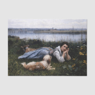 Papel De Seda Devaneio de Daniel Ridgway Knight