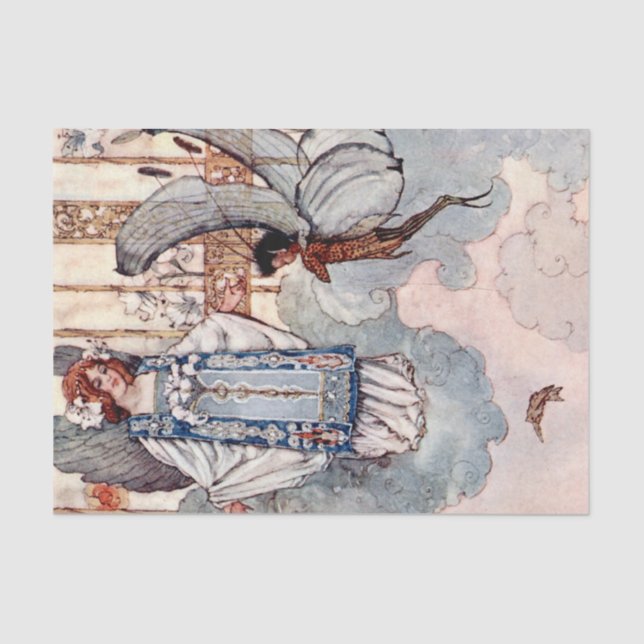 Papel De Seda "Dew Drops" de um carro Duncan (Frente )