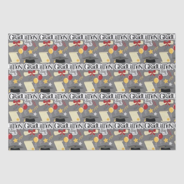 Papel De Seda Dia de Graduação (Frente )