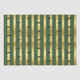 Papel De Seda Dia de Graduação da Universidade de Escola Verde E